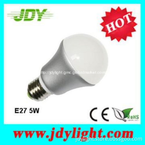 Hot Sale 5W 100LM/W E27 LED Bulb